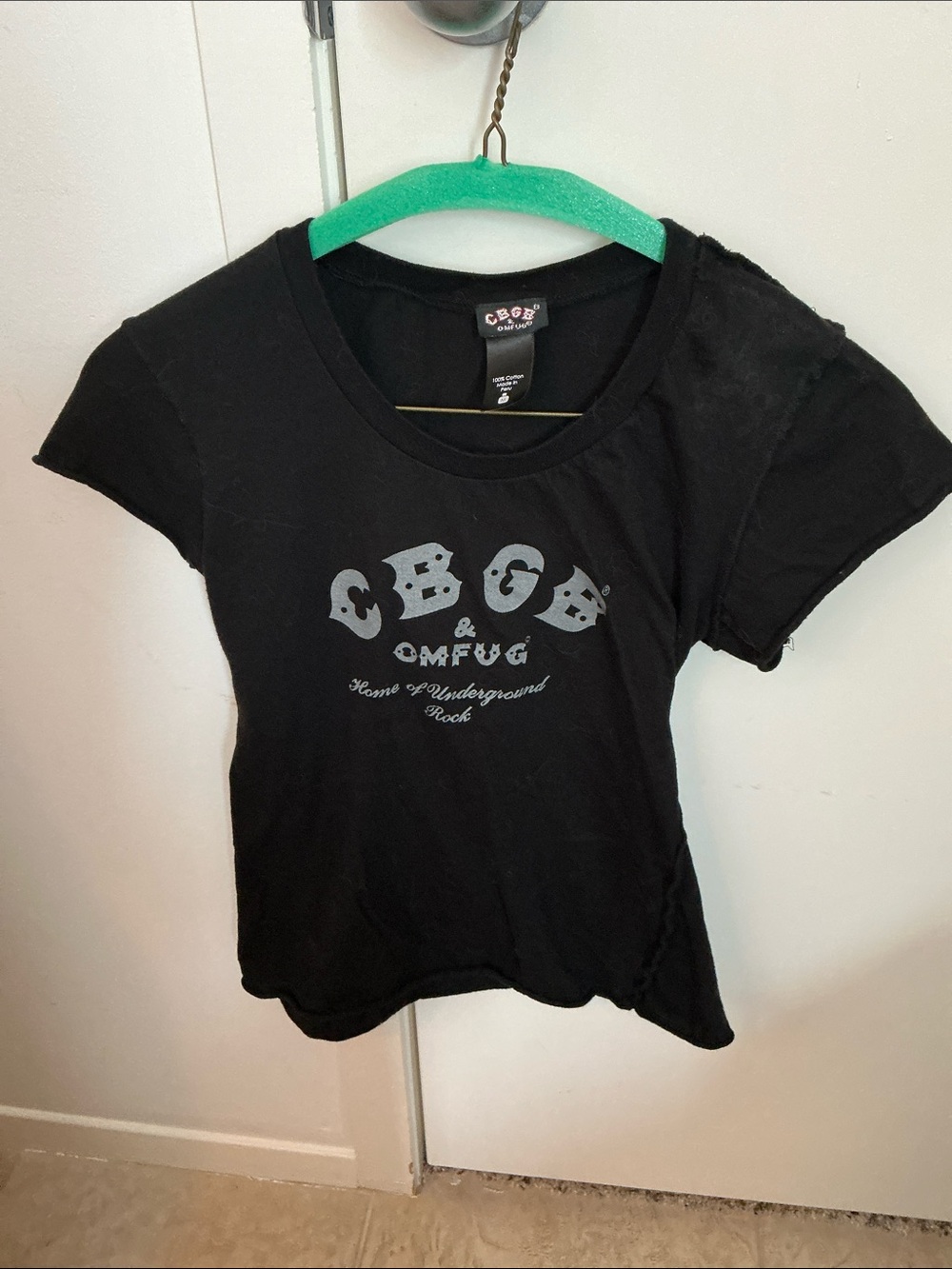 CBGB Graphic Tee in Black Size Medium